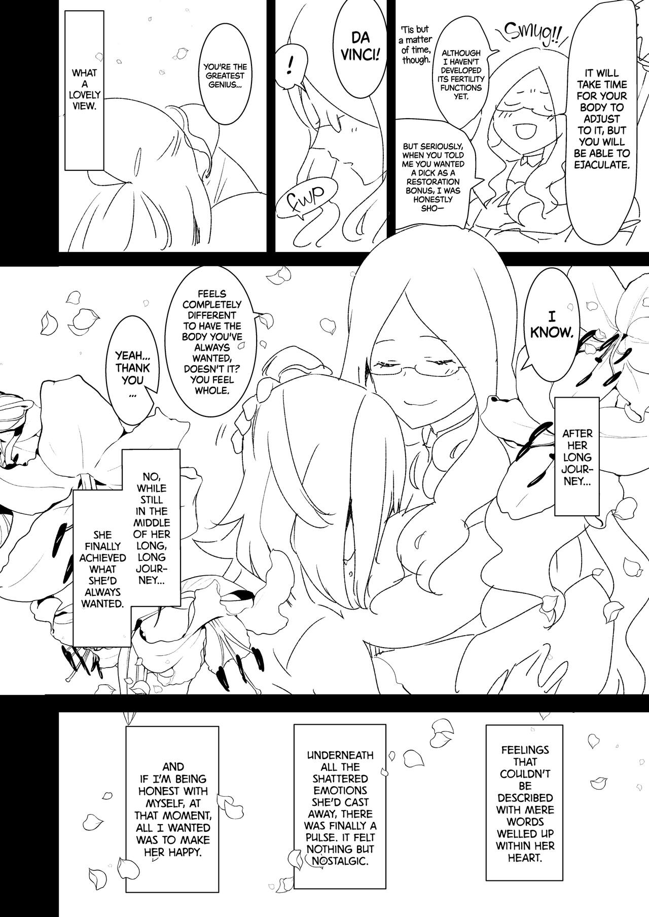 Futanari Gudako X Merlin- The Virgin Futanari Master vs Her Virgin Mage Merlin 32