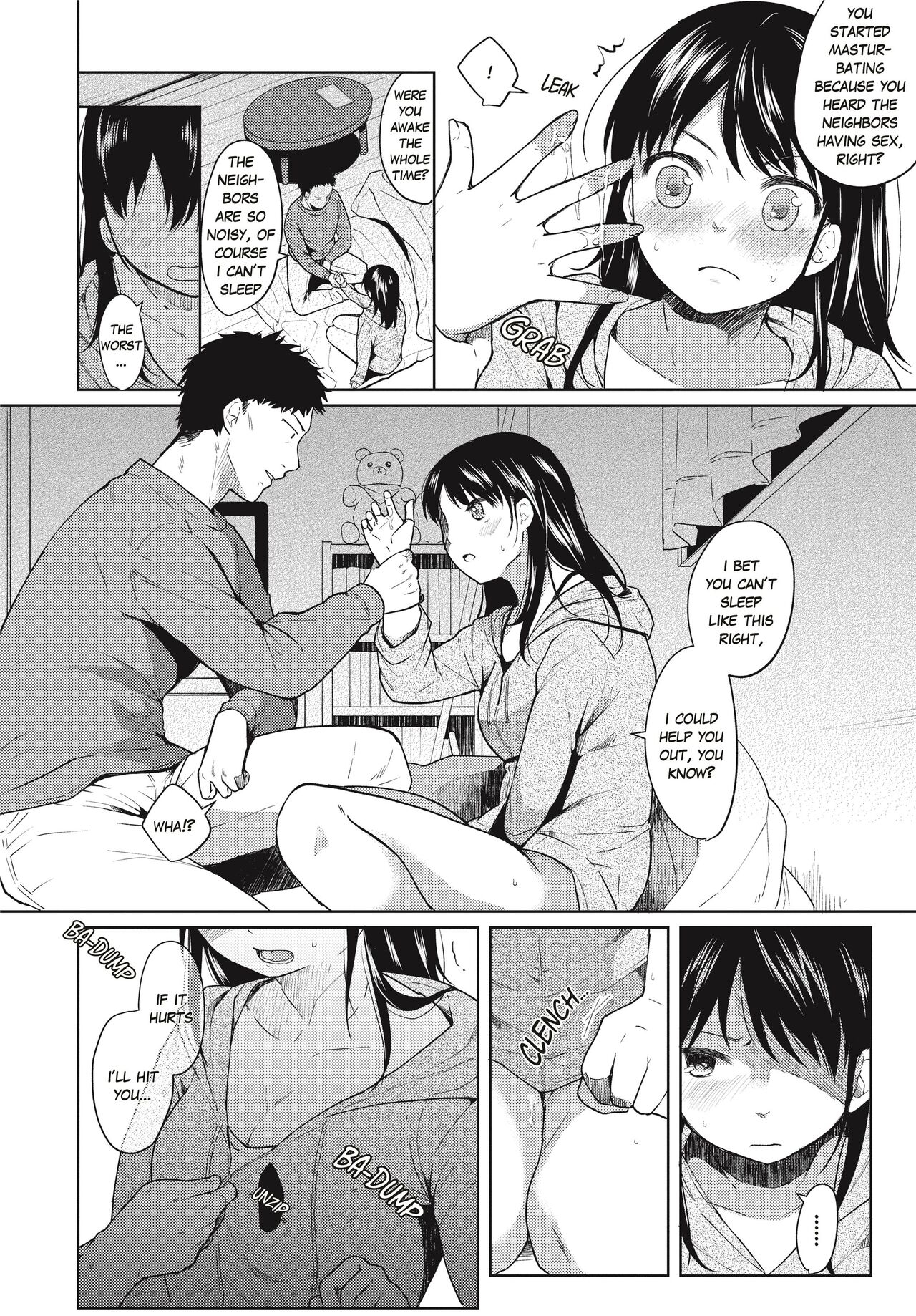 1 Room Apartment + Highschool Girl Suddenly Living Together? Close Contact!? First Sex!!? Ch. 1 16