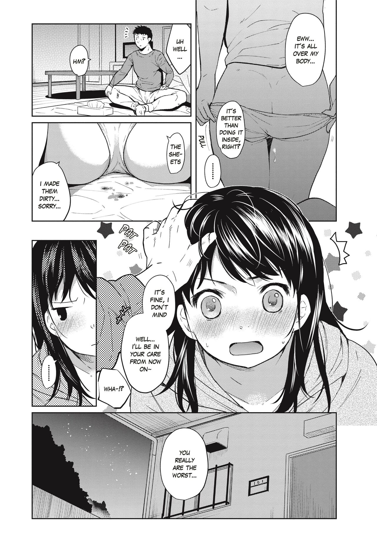 1 Room Apartment + Highschool Girl Suddenly Living Together? Close Contact!? First Sex!!? Ch. 1 25