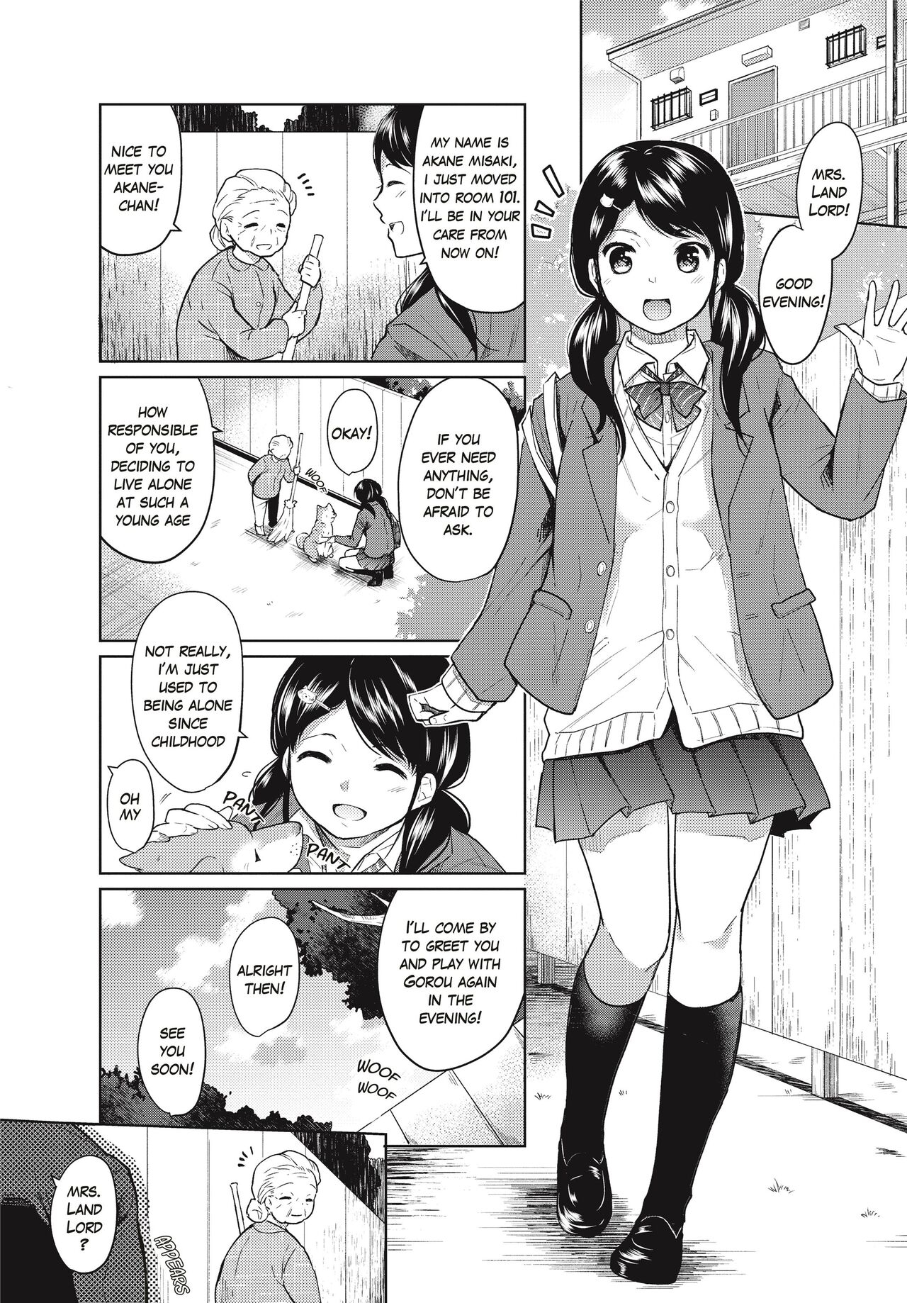 1 Room Apartment + Highschool Girl Suddenly Living Together? Close Contact!? First Sex!!? Ch. 1 2