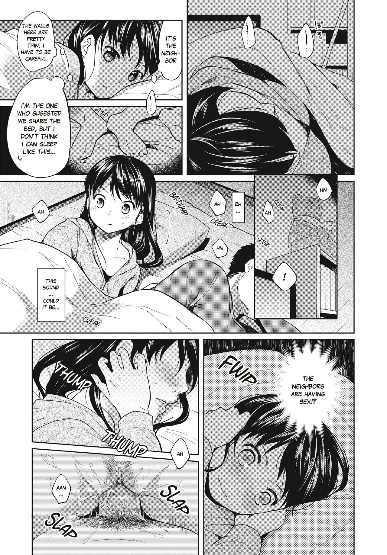 1 Room Apartment + Highschool Girl Suddenly Living Together? Close Contact!? First Sex!!? Ch. 1 9