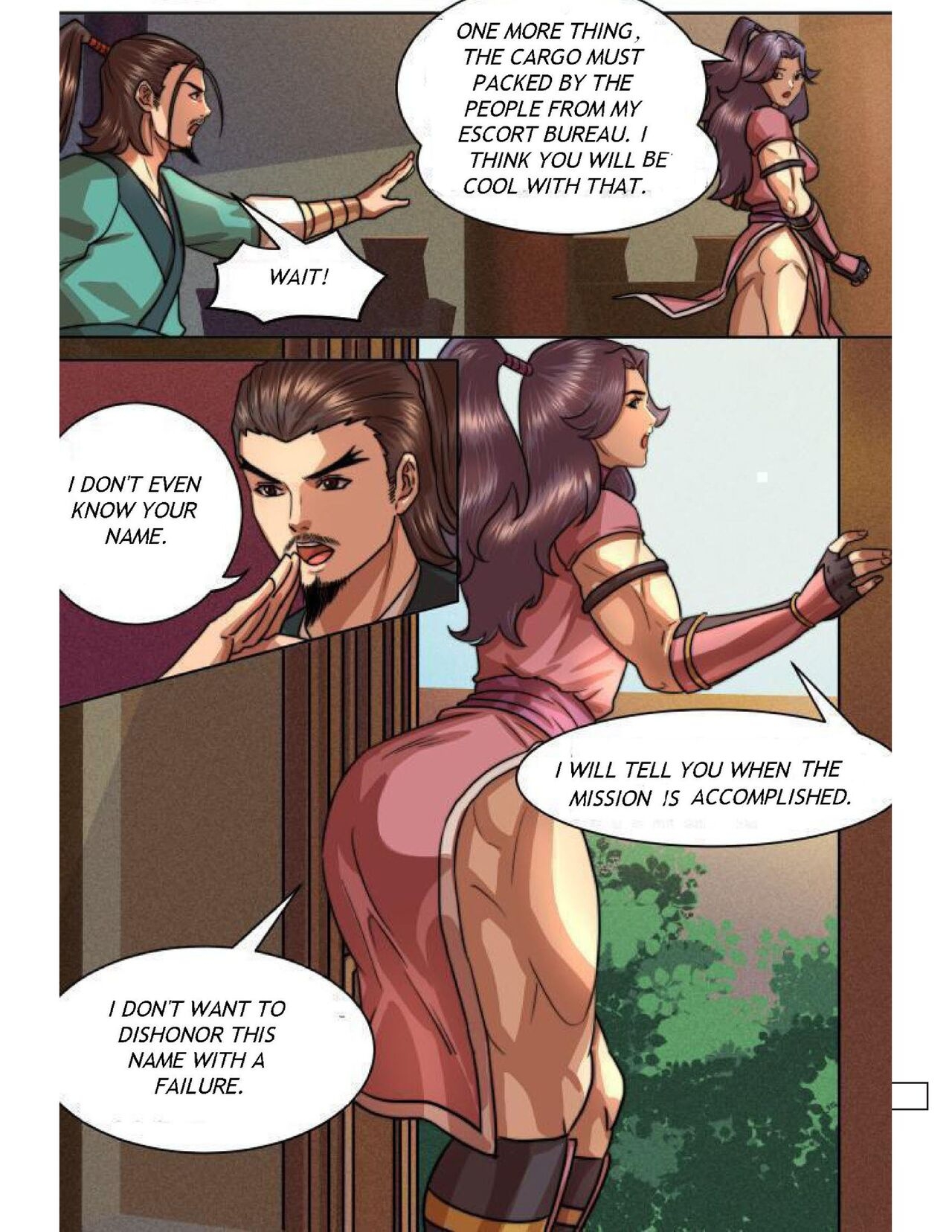 Jinguo female muscle warrior - Page 41