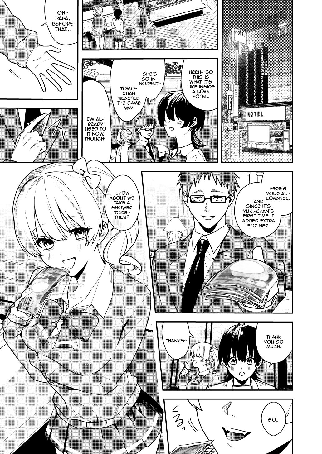 Papakatsu Nyotaika de Tanoshiku Kasegu! | Having Fun and Earning Some Money by Prostituting Myself After Turning Into a Girl! - Page 10
