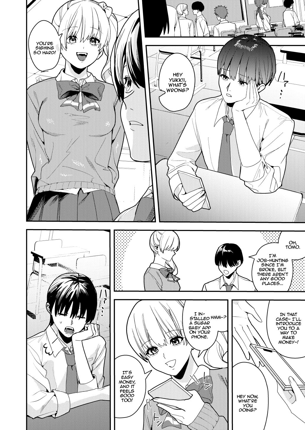 Papakatsu Nyotaika de Tanoshiku Kasegu! | Having Fun and Earning Some Money by Prostituting Myself After Turning Into a Girl! - Page 5
