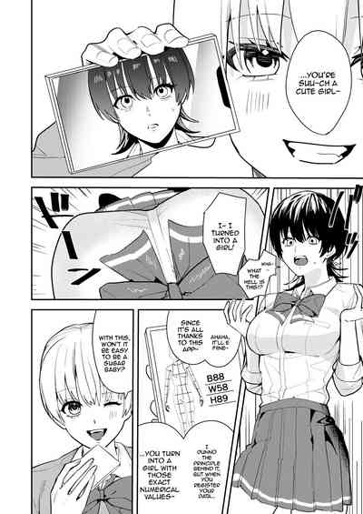 Papakatsu Nyotaika de Tanoshiku Kasegu! | Having Fun and Earning Some Money by Prostituting Myself After Turning Into a Girl! 7