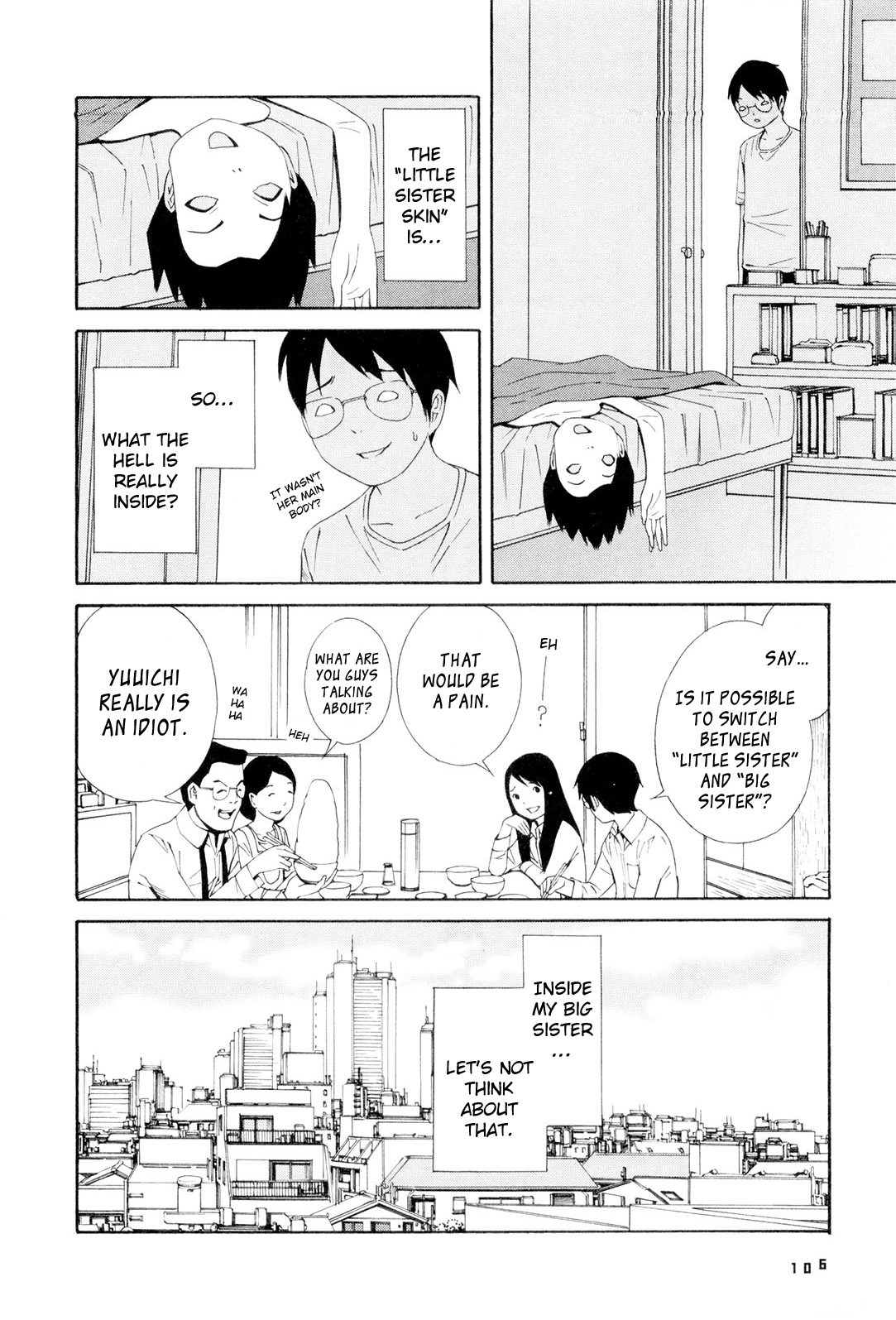 [Yoshitomi Akihito] Hen na Nee-san - There's something odd about her [English] 106