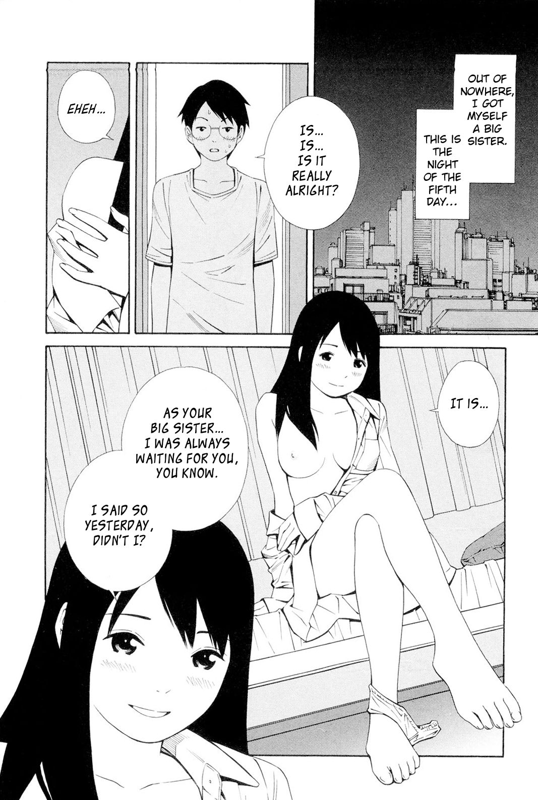 [Yoshitomi Akihito] Hen na Nee-san - There's something odd about her [English] 120