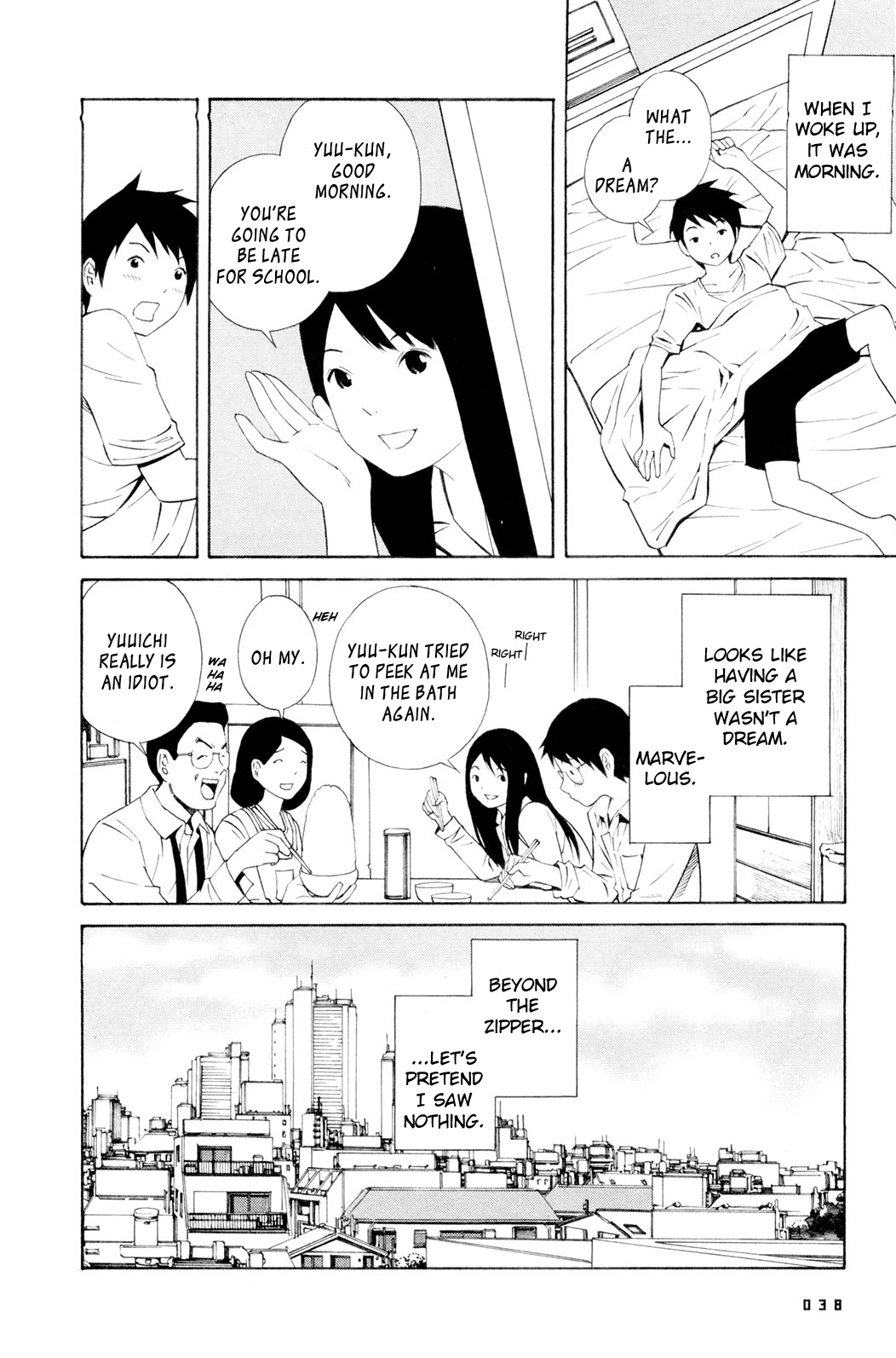 [Yoshitomi Akihito] Hen na Nee-san - There's something odd about her [English] 38