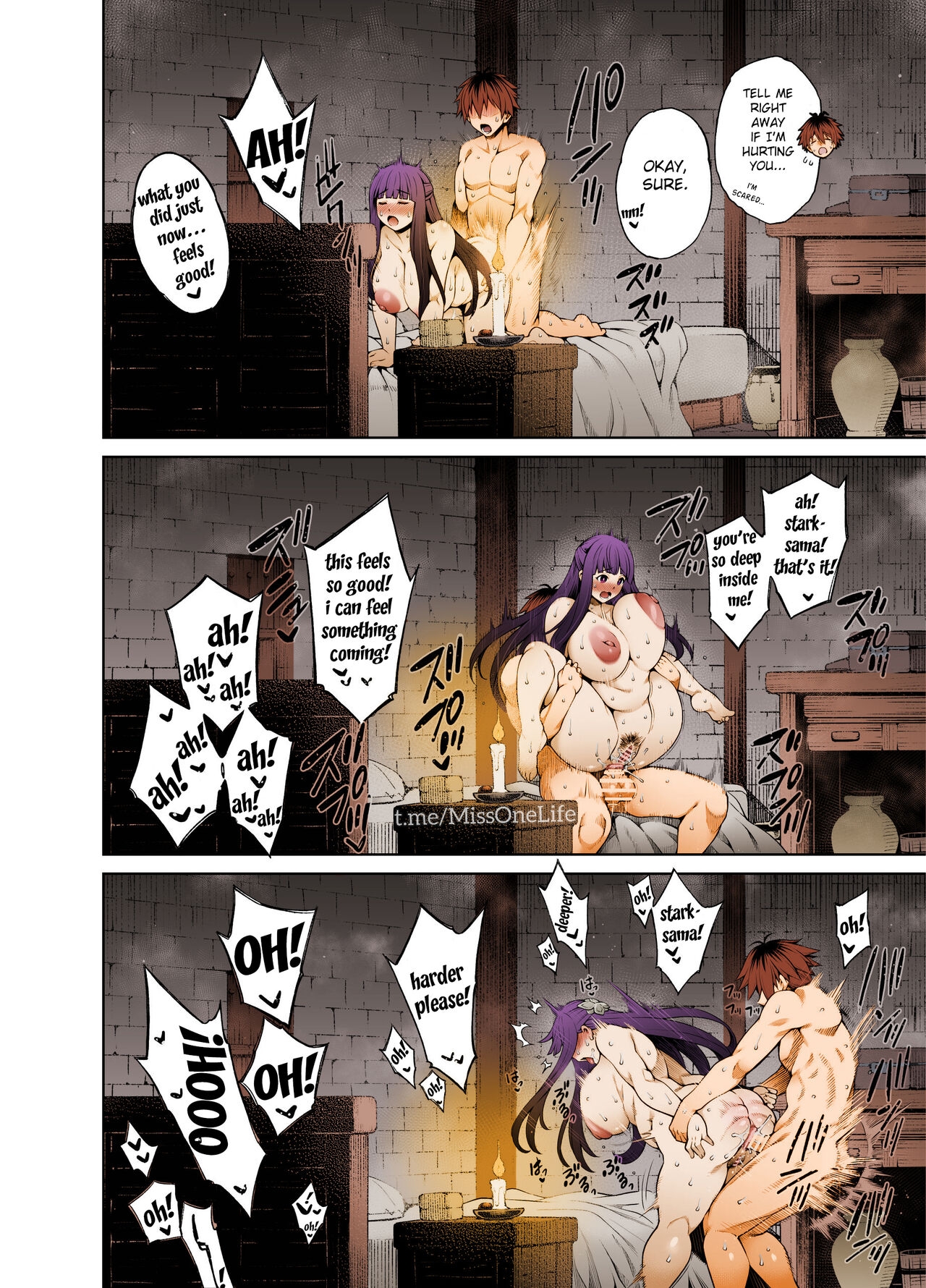 StaFern Anal Manga 4