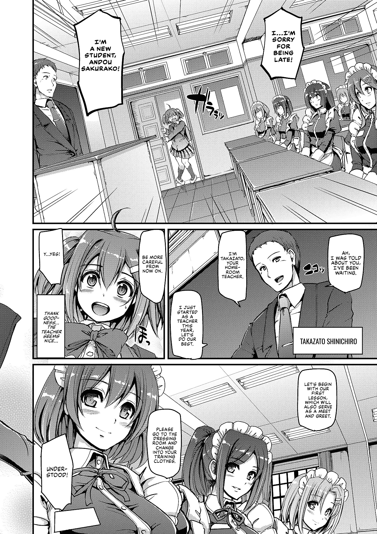 [Alexi Laiho] Maid Gakuen e Youkoso!! - Welcome to Maid Academy Ch. 1-2 [English] [Decensored] [Digital] 10