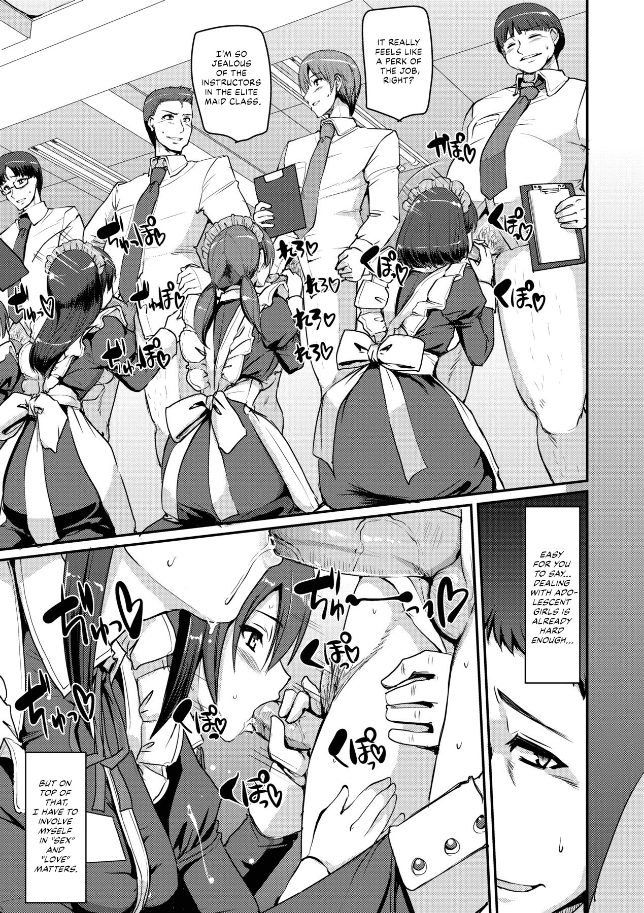 [Alexi Laiho] Maid Gakuen e Youkoso!! - Welcome to Maid Academy Ch. 1-2 [English] [Decensored] [Digital] 39