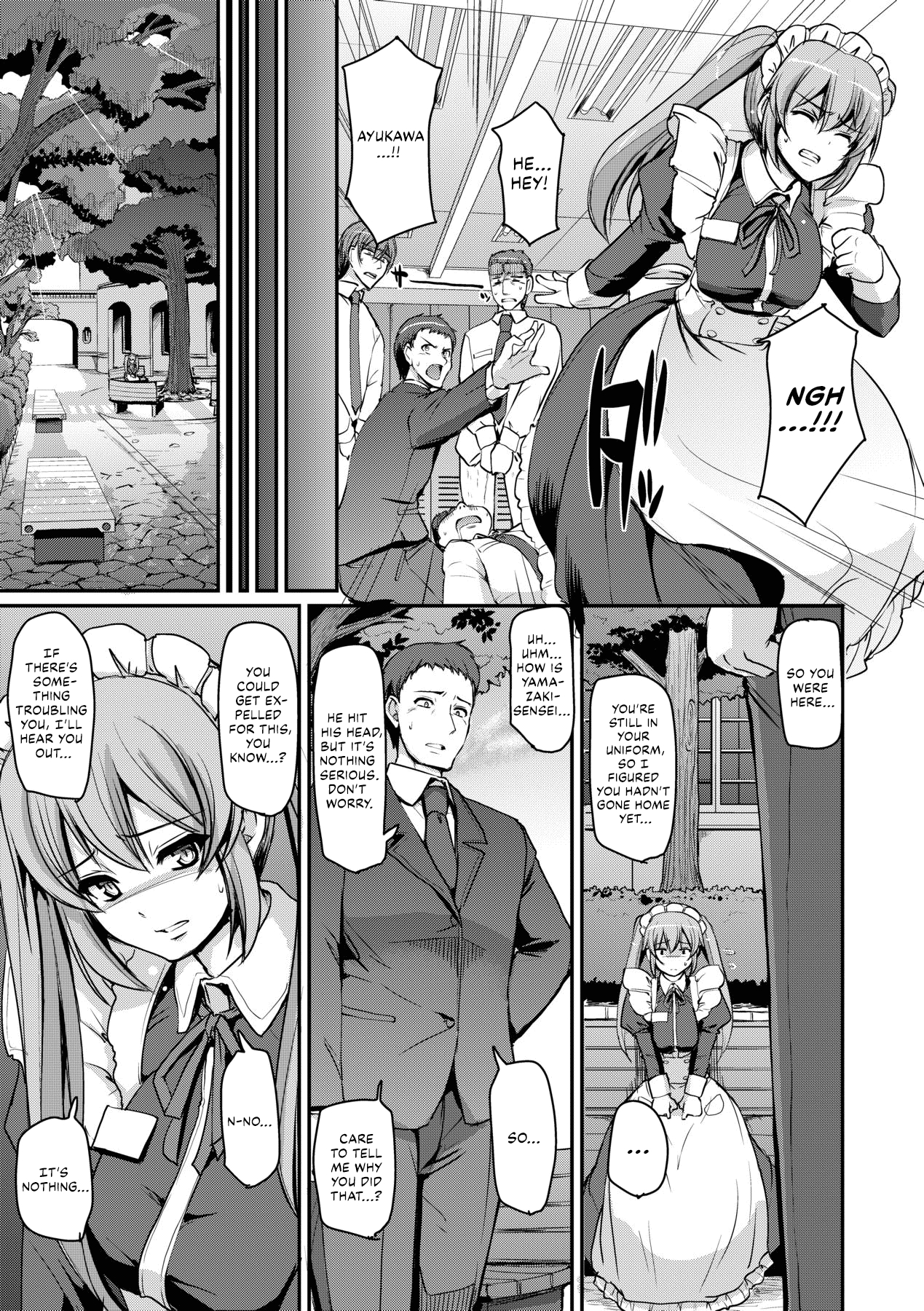 [Alexi Laiho] Maid Gakuen e Youkoso!! - Welcome to Maid Academy Ch. 1-2 [English] [Decensored] [Digital] 43