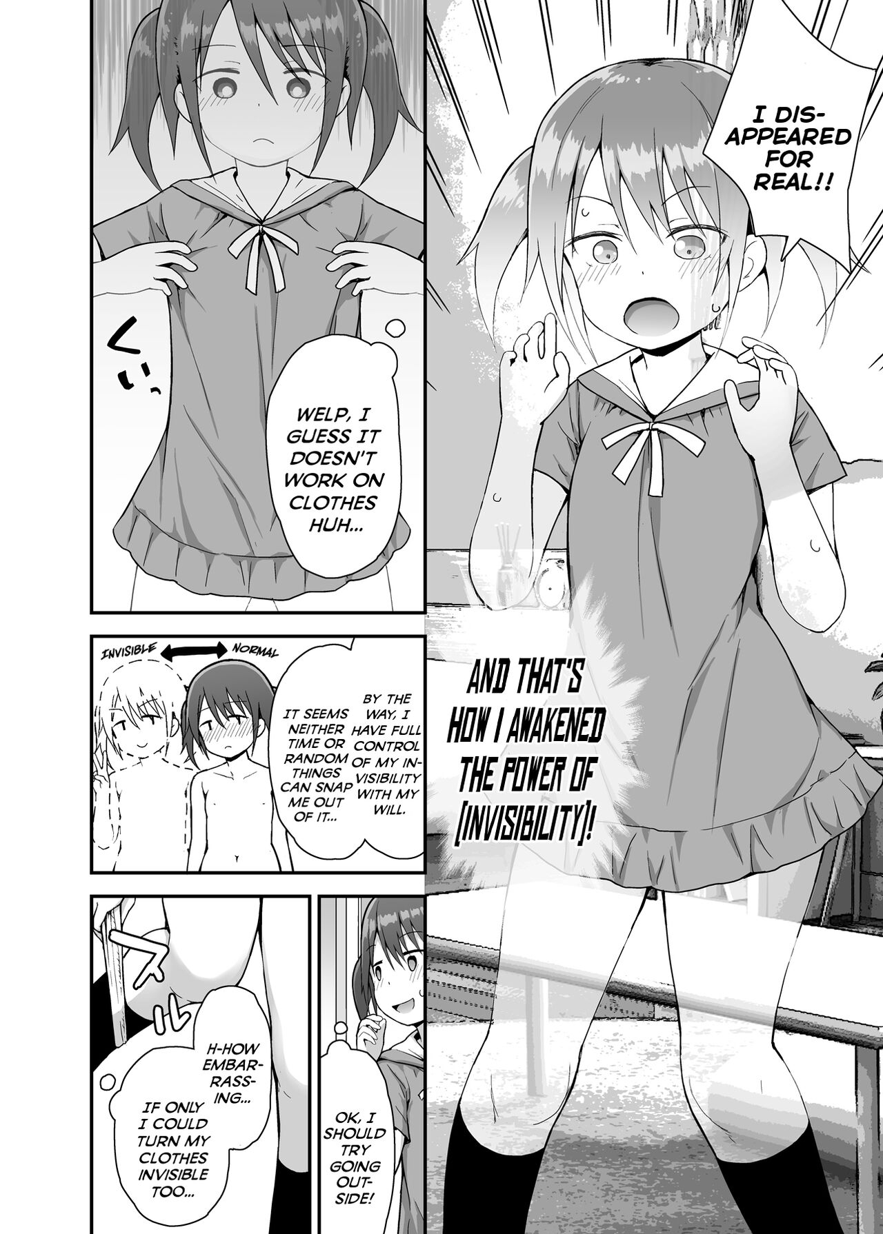 Dosukebe na Yayoichan The Invisible Pervert - Page 3