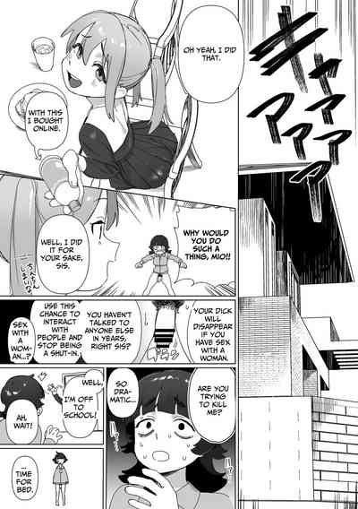 When My Shut-In Sister Grew a Dick 4