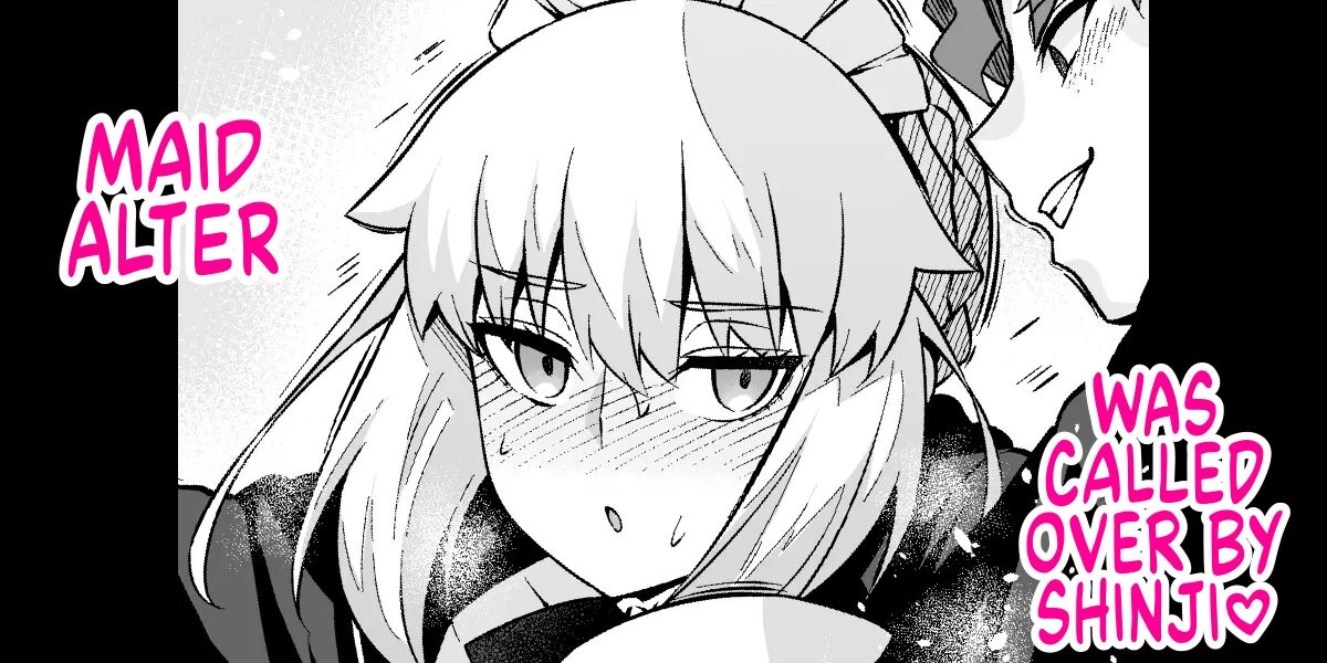 [あんこまん] メイドオルタ、慎二に奉仕する❤ (Fate/stay night) [英訳] - Hentaiaz.com - 1