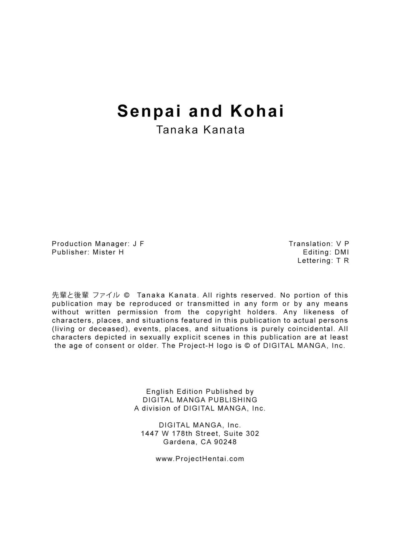 Senpai and Kohai 1