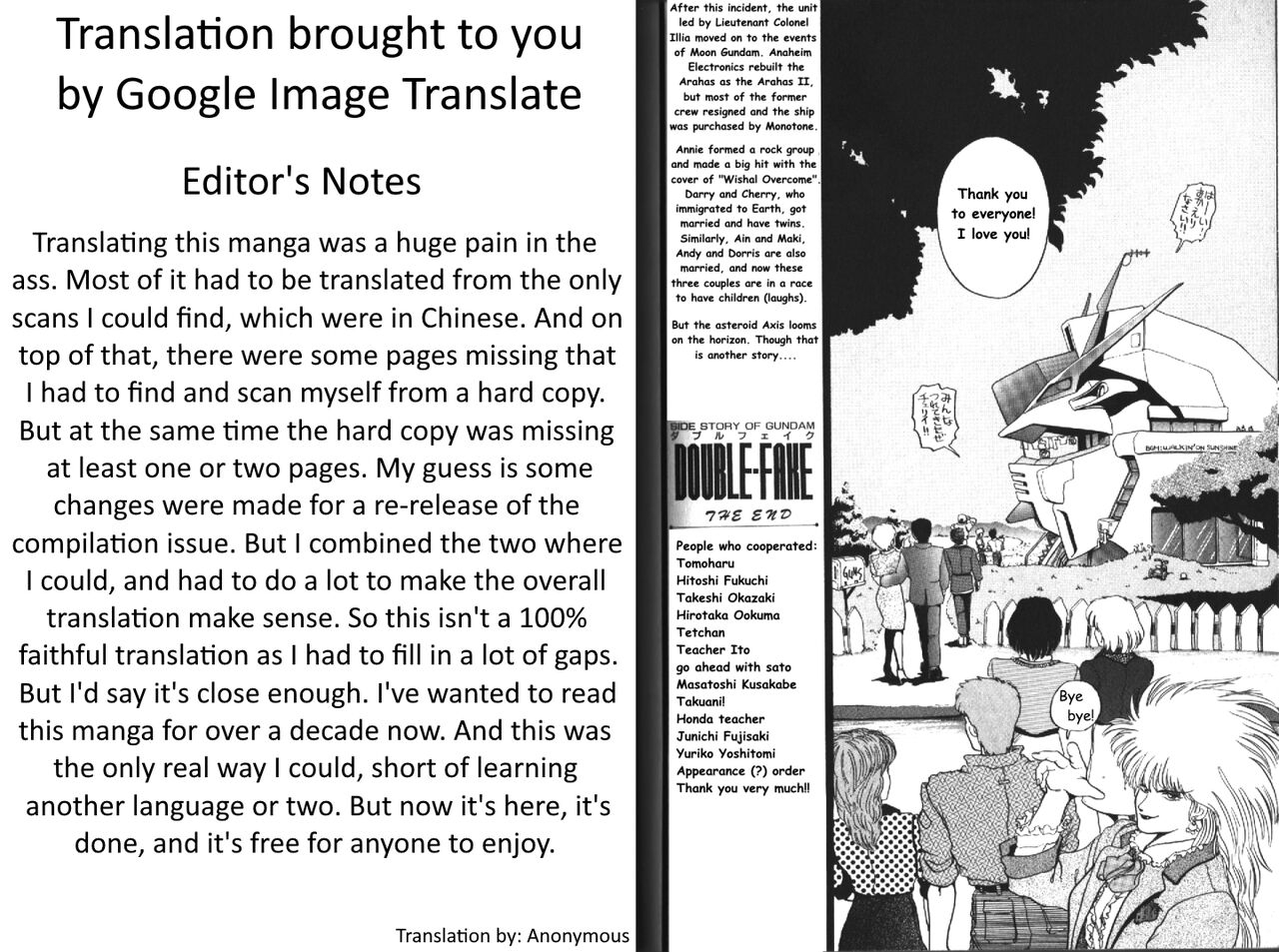 Under The Gundam Double Fake - Page 83