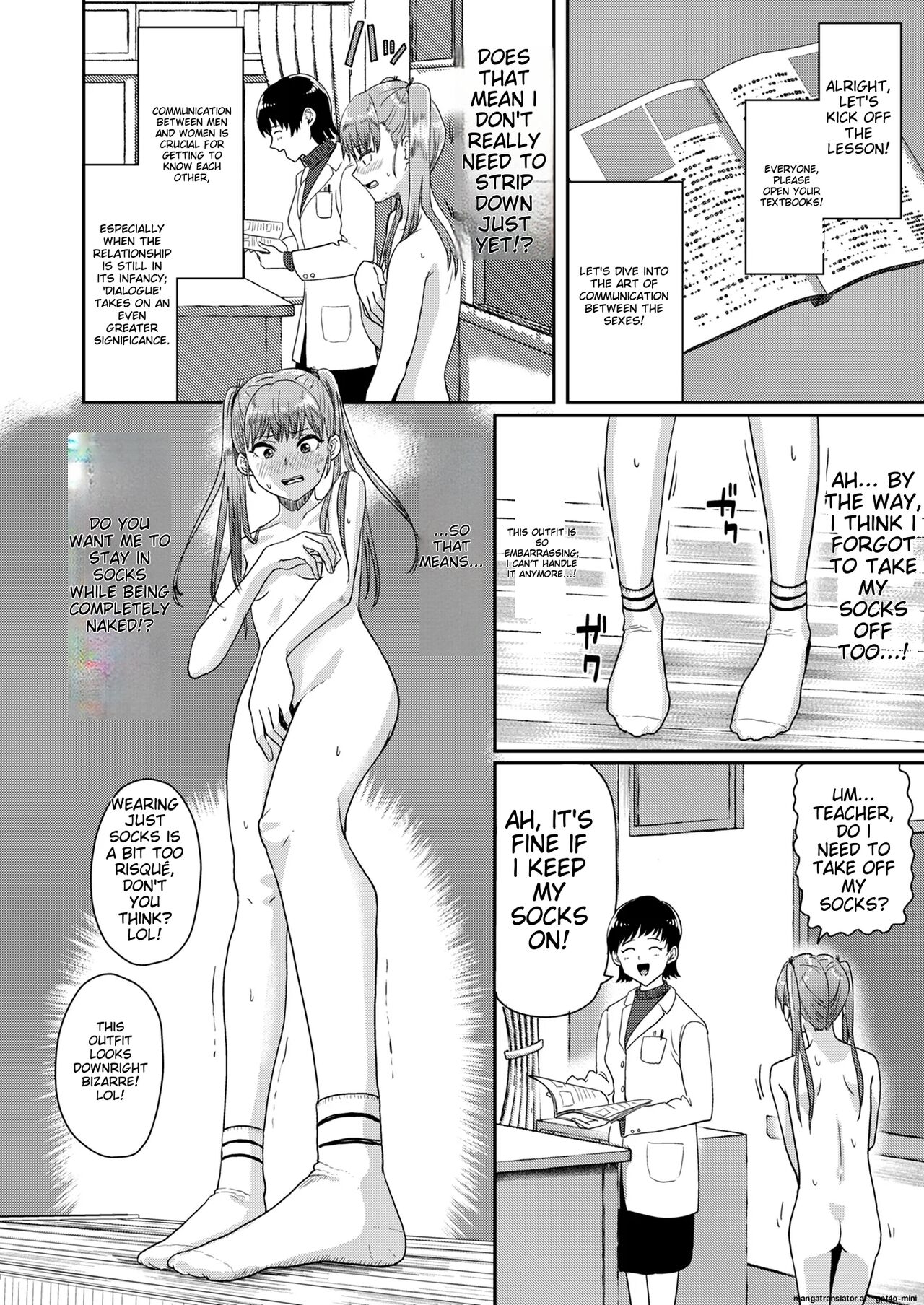 Seikyouiku Tokubetsu Jisshuu | SPECIAL PRACTICE ON SEXUAL EDUCATION - Page 9