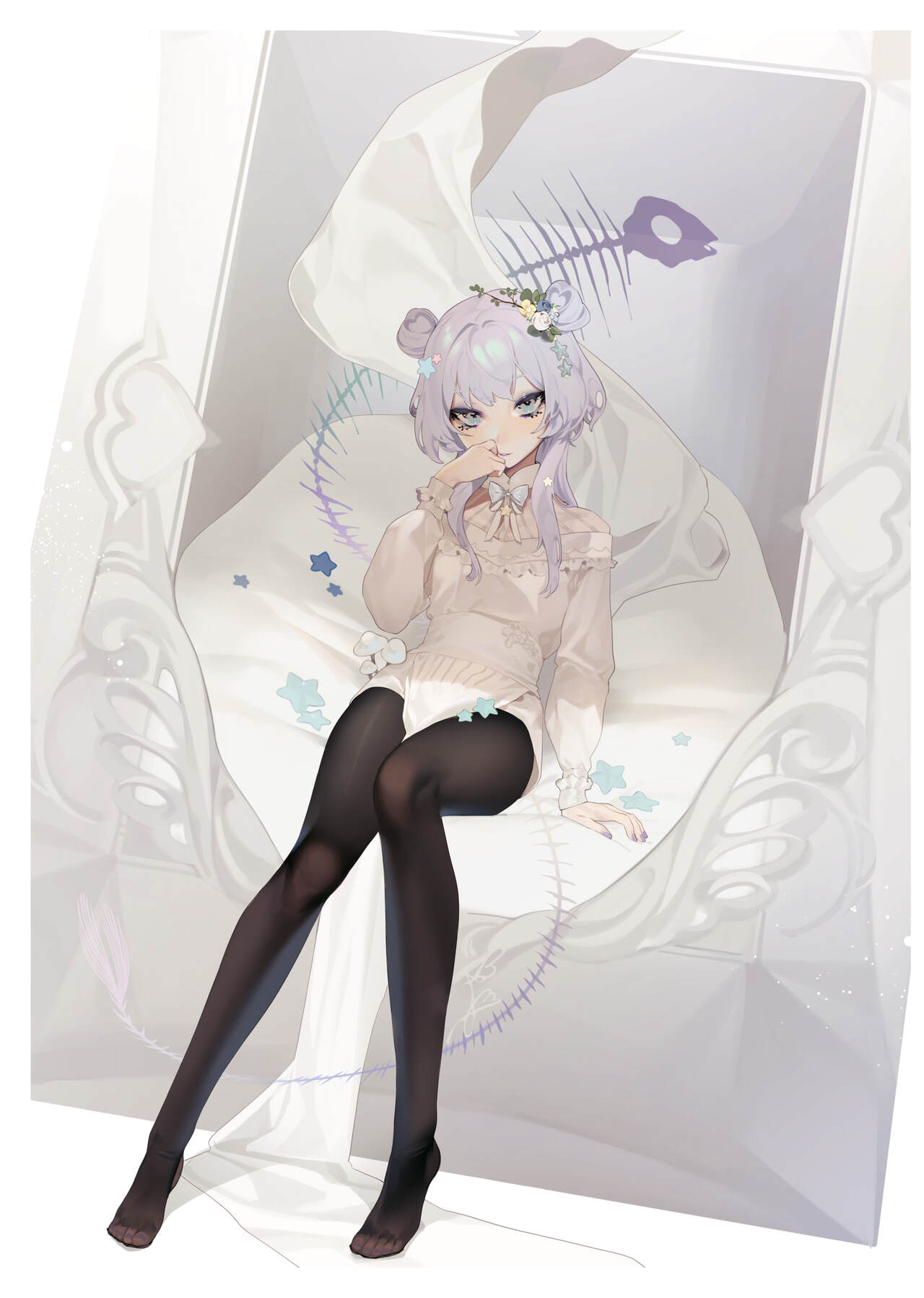 Kuro Tights DEEP black tights art book_20241021 35