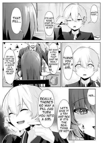 TS Onii-chan ga Futanari Imouto ni Mesuochi Saserareru Hanashi 10