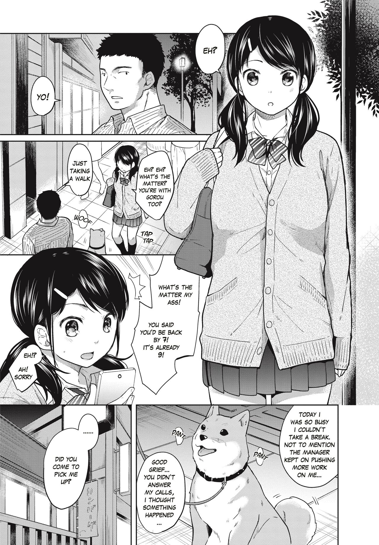 1 Room Apartment + Highschool Girl Suddenly Living Together? Close Contact!? First Sex!!? Ch.1-4 55