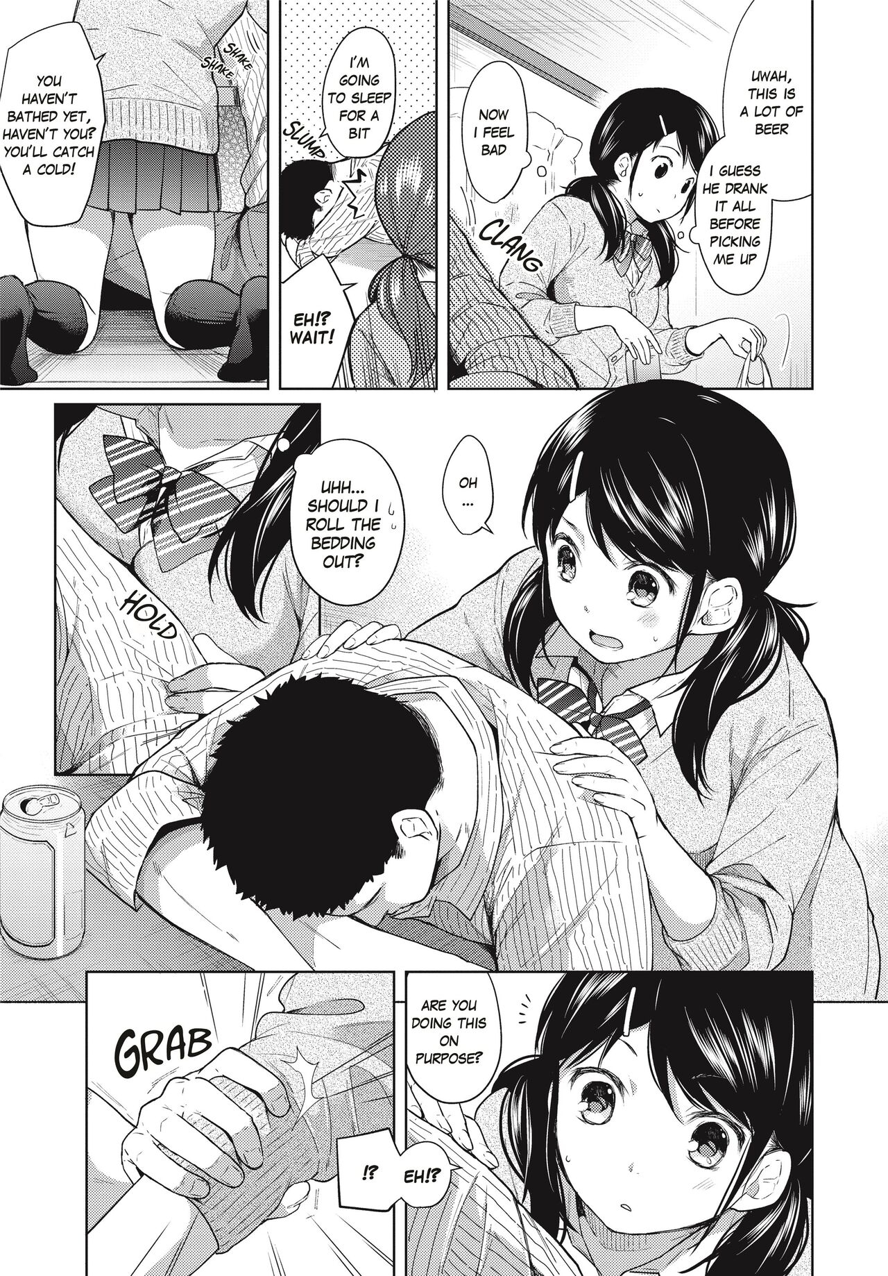 1 Room Apartment + Highschool Girl Suddenly Living Together? Close Contact!? First Sex!!? Ch.1-4 58