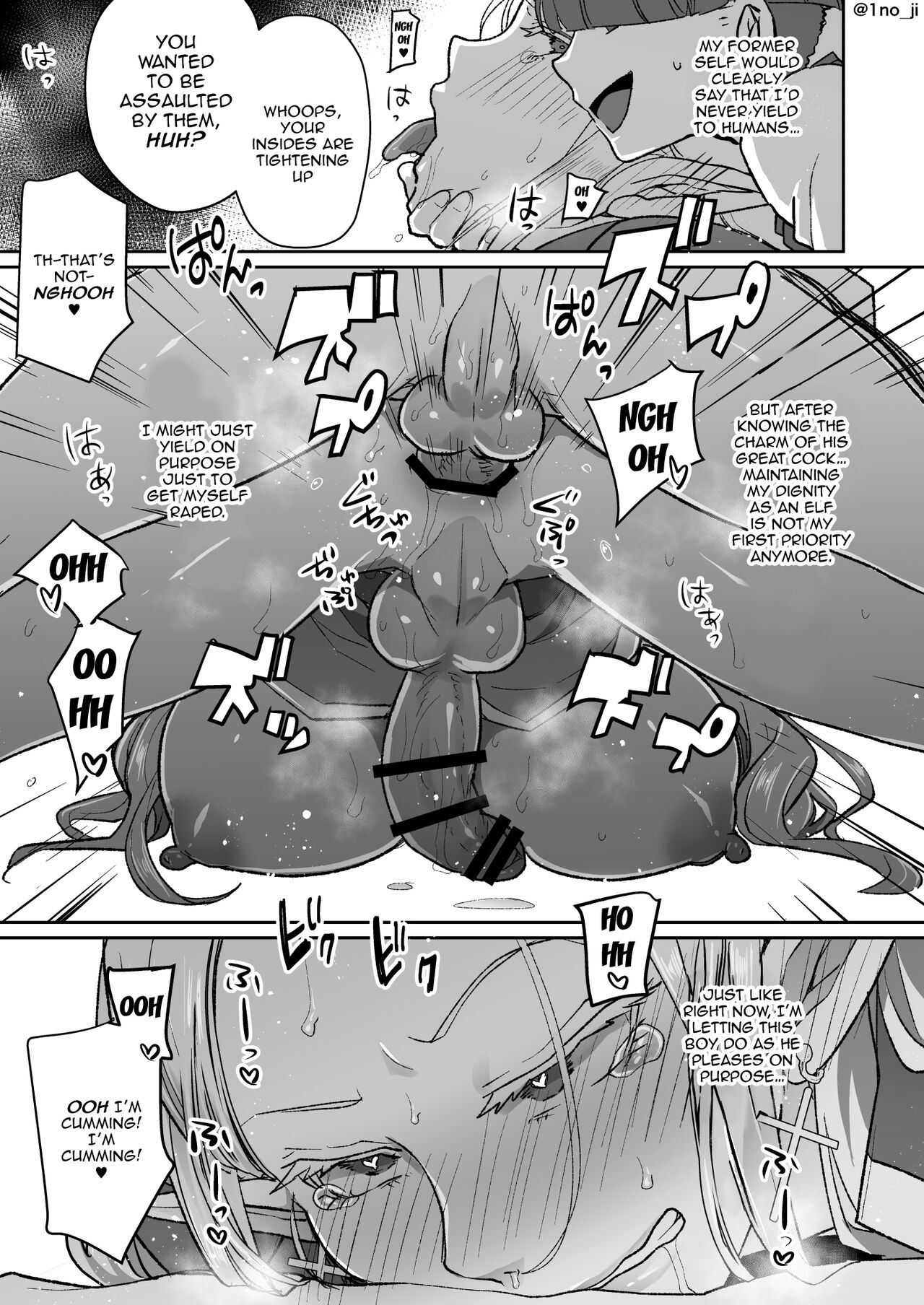 Warui Elf o Shemale ni Shite Kaishin saseru Hanashi / Making An Evil Elf Repent By Turning Her Into A Shemale With Magic 21