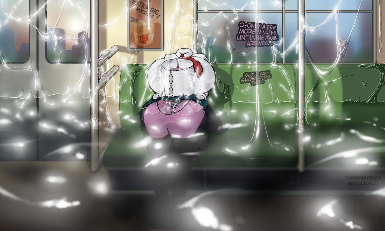 My Futa Academia: Toru On The Train - Page 12