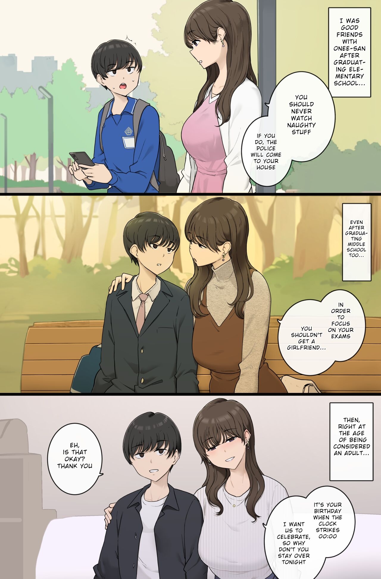Danshi o Mukuna mama Sodatete Hoshoku suru Warui Onee-san 2
