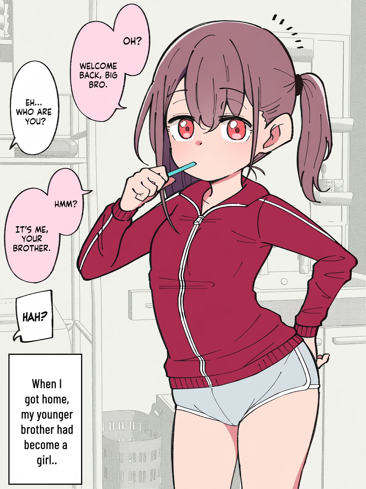 How The Little Brother Who Turned Into A Girl Became His Big Brother's Girlfriend - Page 2