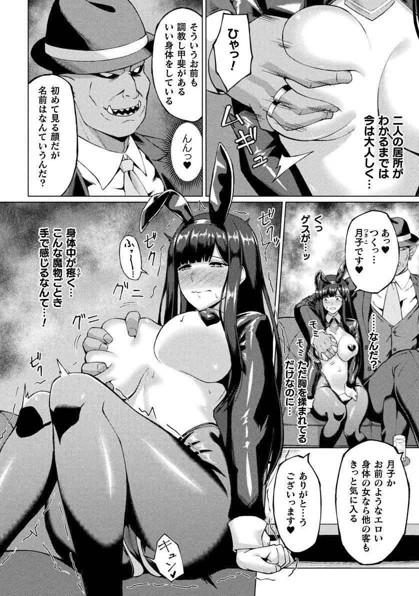 2D Comic Magazine - Akuochi Gyaku Bunny ~ Hanten Suits Sugata de Ochiru Seigi no Otome Tachi Vol.2 8