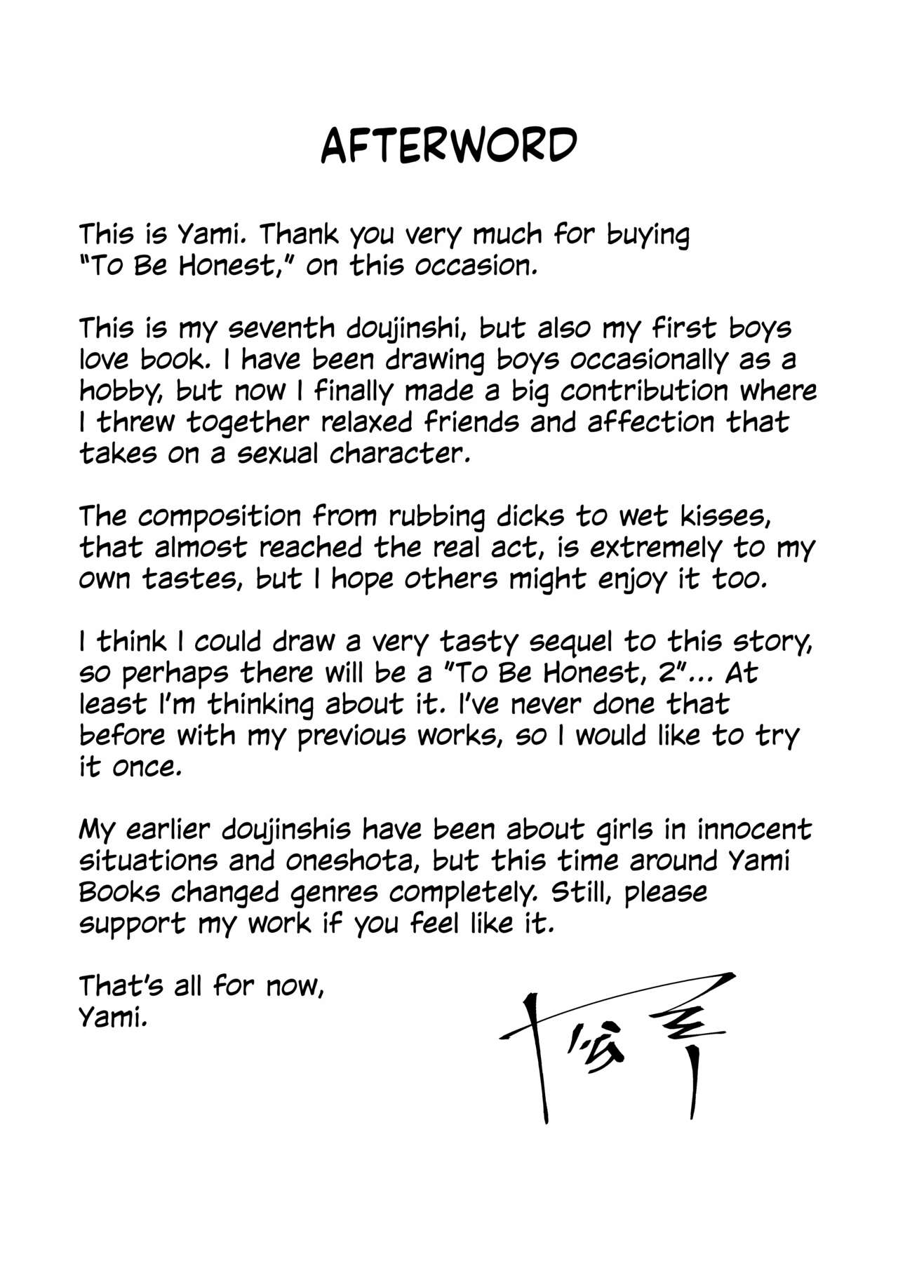 Shoujiki Iu to, | To Be Honest - Page 36