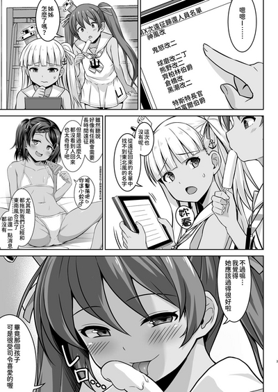 Grecale-chan to Abunai Haramase Ecchi!! | 和東北風醬來一場危險的受孕做愛!! 3