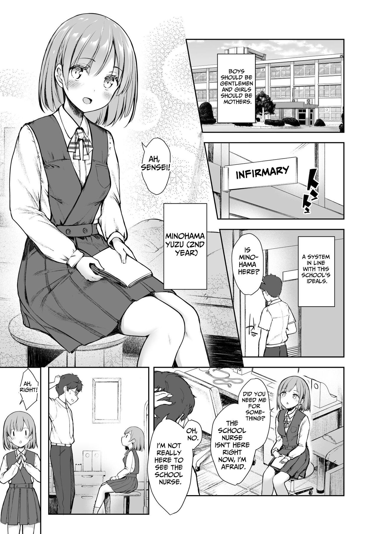 [Okamai Naku (Dekochin Hammer)] Mama Class ~Sakuragawa Chuutoubu Tokubetsu Boshi Class~ | Mama Class ~Sakuragawa Academy's Special Class for Mother and Son~ [English] [tsuyoshi] 1