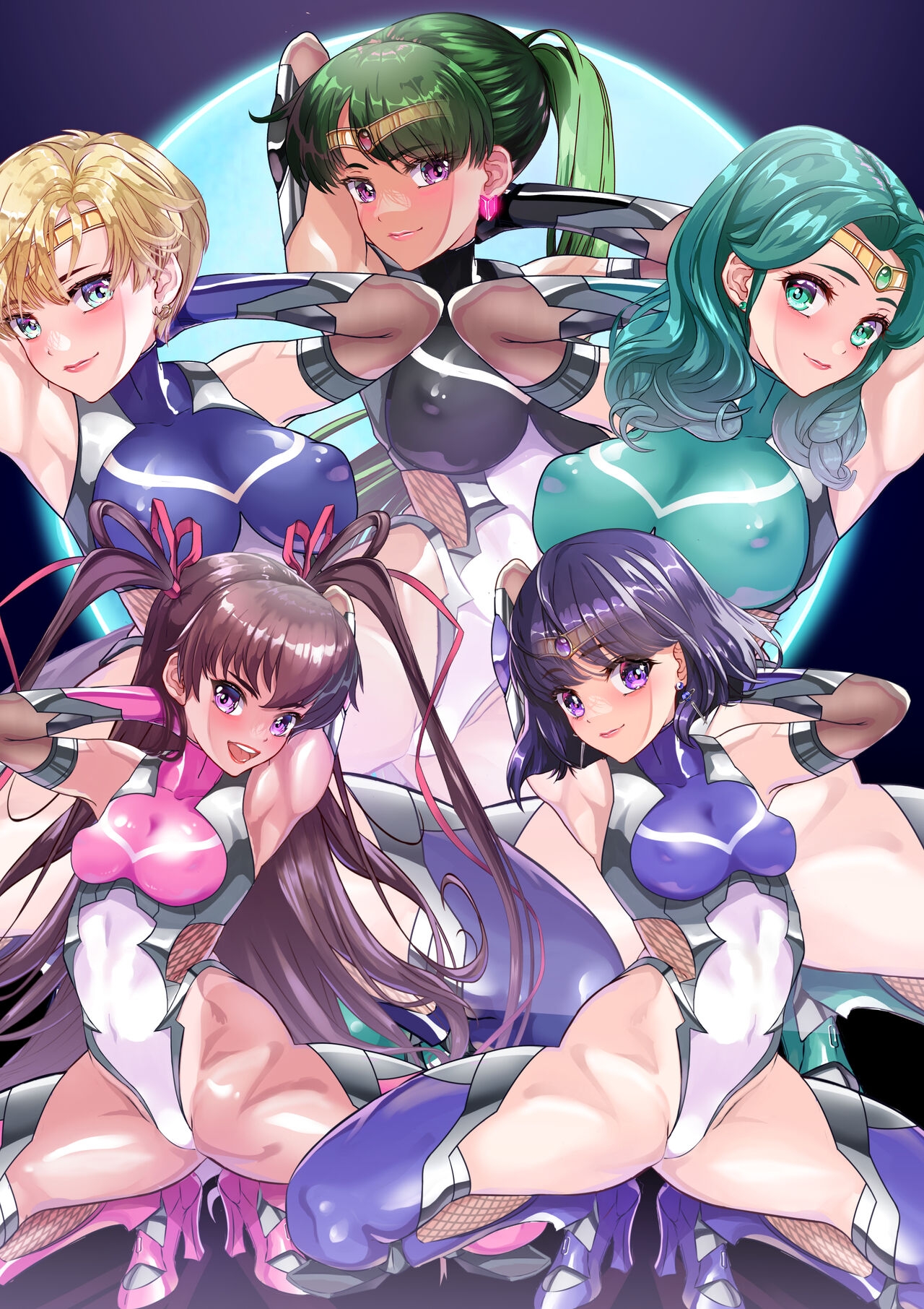 Sailor Taimanin Moon ShibarinShuchi ni Kietsu dai Kofun - Page 283