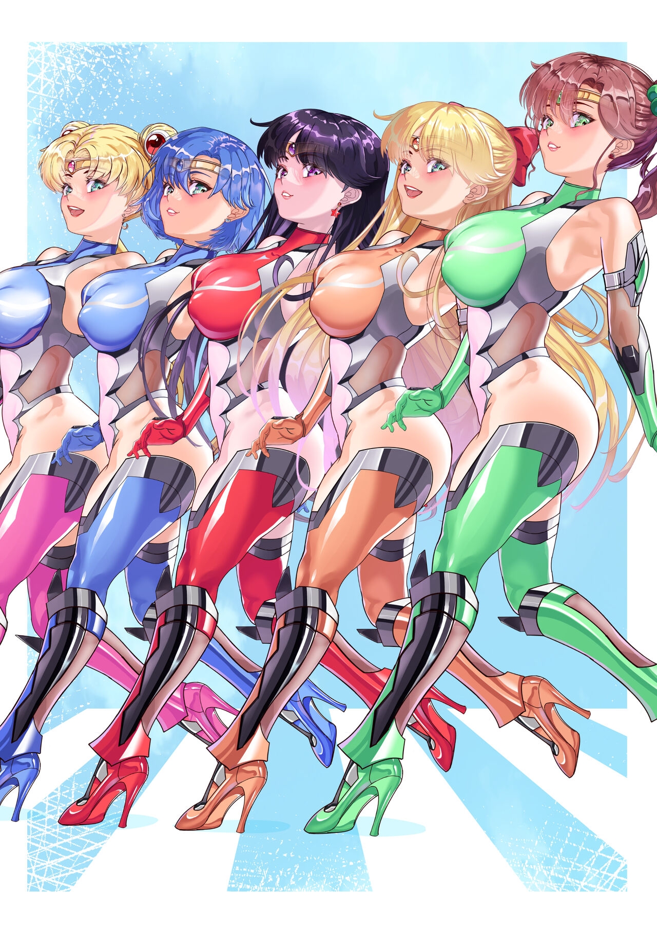 Sailor Taimanin Moon ShibarinShuchi ni Kietsu dai Kofun - Page 285