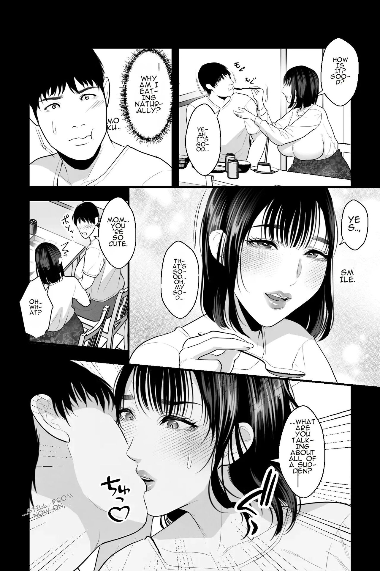 [Ginshio Honpo (Ginen)] Tainai Kaiki ~Neet no Ore wa Bakunyuu Haha to Manjiru Toroama Kozukuri Sex de Iyasareru~ | Reverting to the Womb: As a NEET, I'm Healed by Making Sweet, Creamy Love with My Busty Mother [English] [AutobotsTL] 4