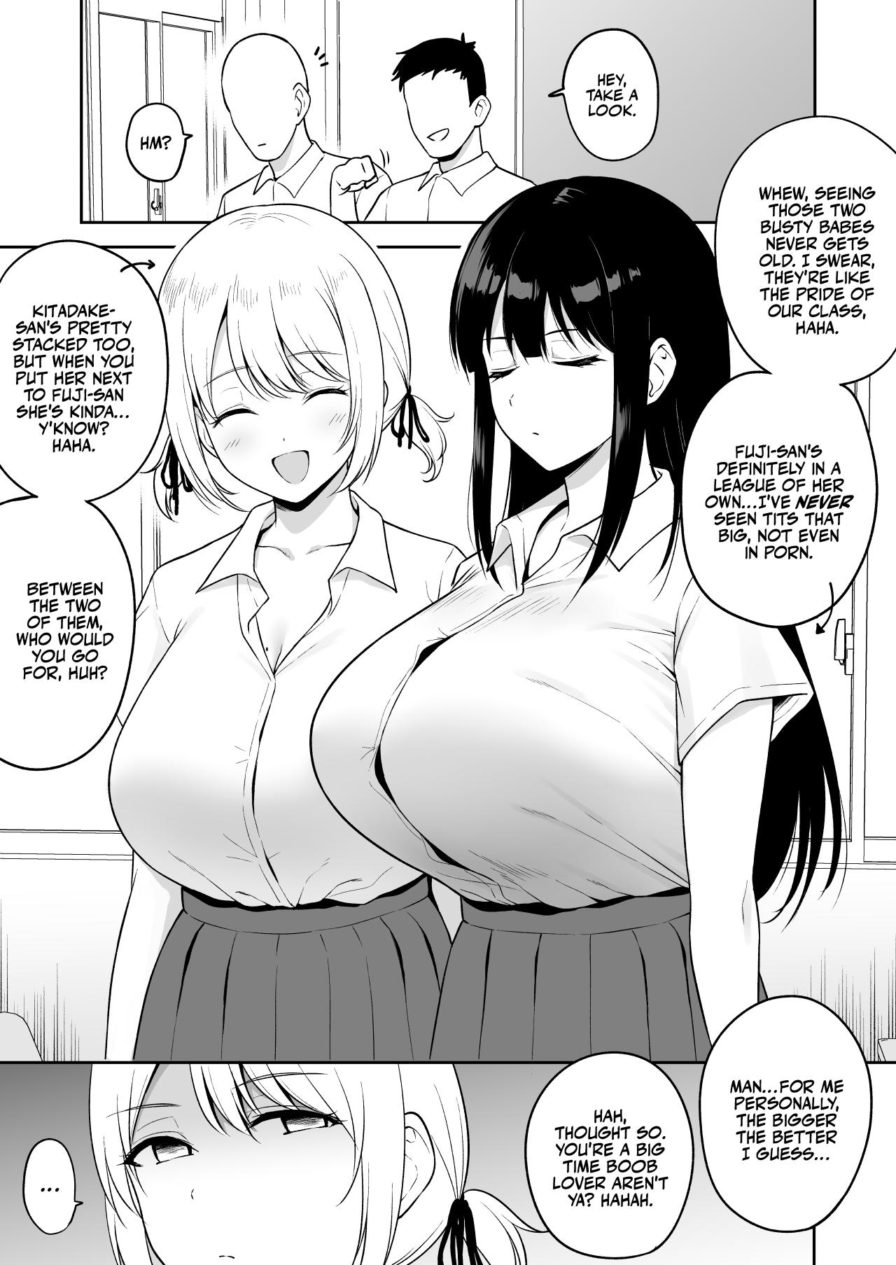 Class de Nibanme ni Oppai ga Ookii Onna Tomodachi | Female Friend with the Second Biggest Boobs in Class 1