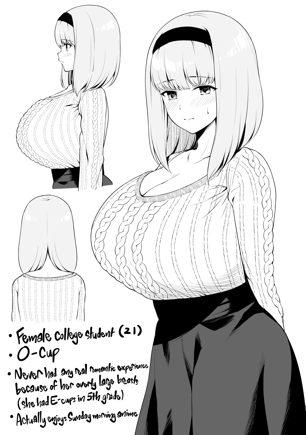 [Yue] O-cup Joshidaisei-chan | O-cup College Girl [English] [korafu] 12