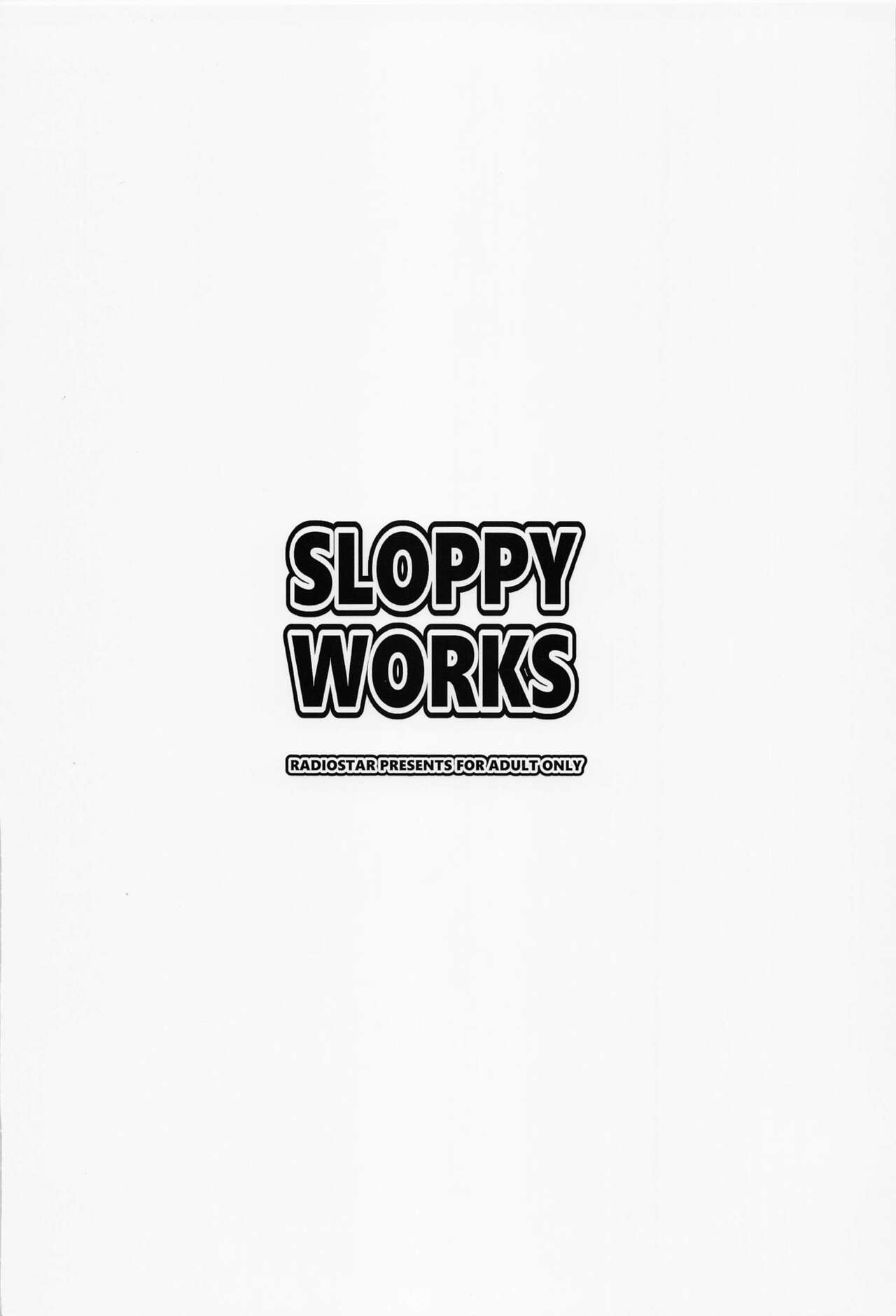 SLOPPY WORKS 17