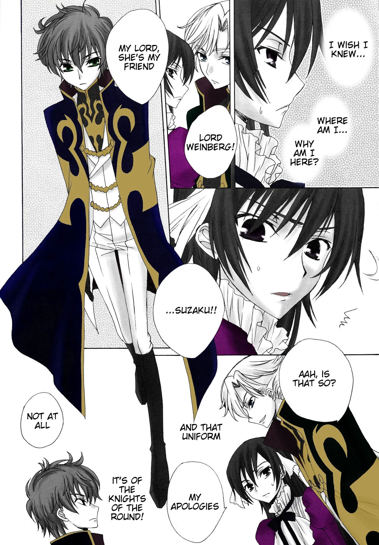 (HaruCC13) [Max & Cool (Sawamura Kina)] Dolce Rose (Code Geass: Lelouch of the Rebellion) [English] Colored 2