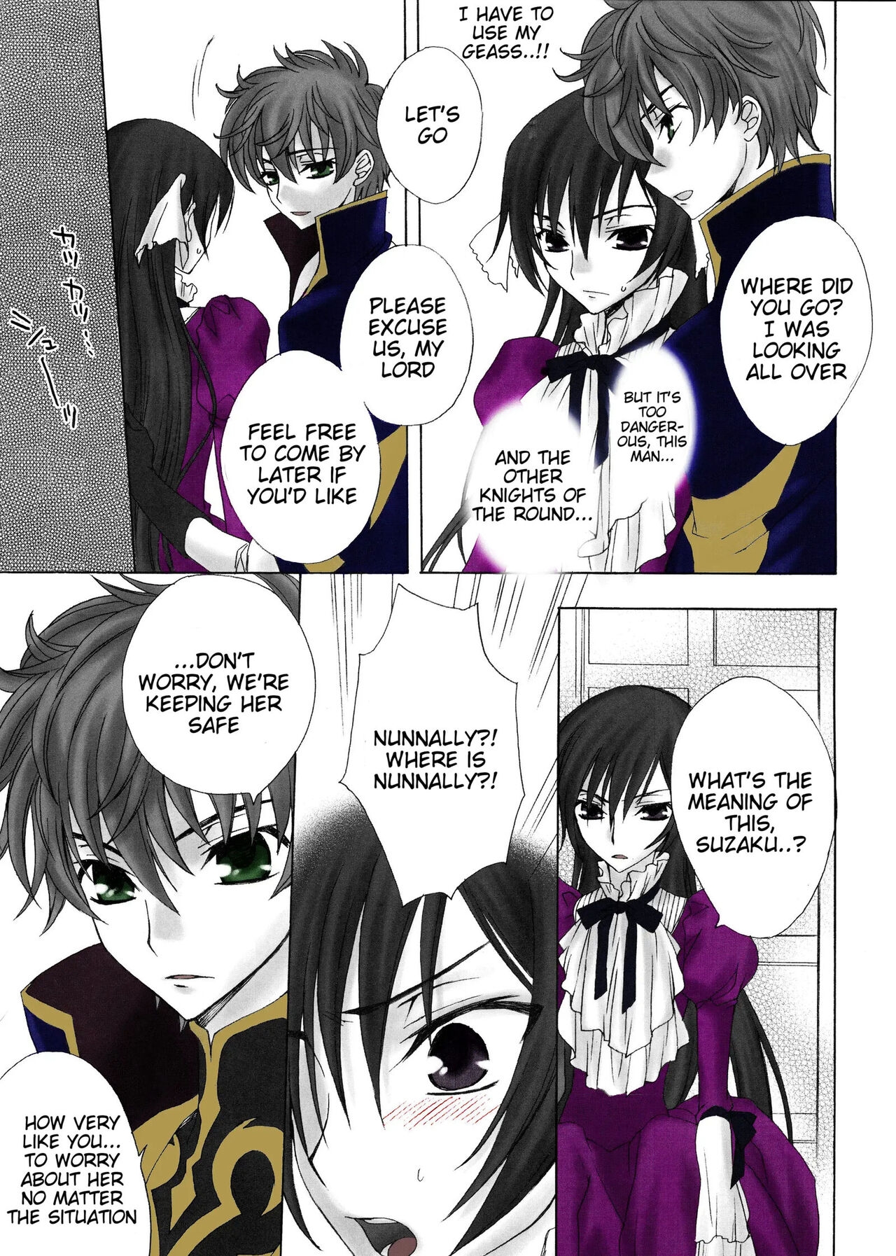 (HaruCC13) [Max & Cool (Sawamura Kina)] Dolce Rose (Code Geass: Lelouch of the Rebellion) [English] Colored 3