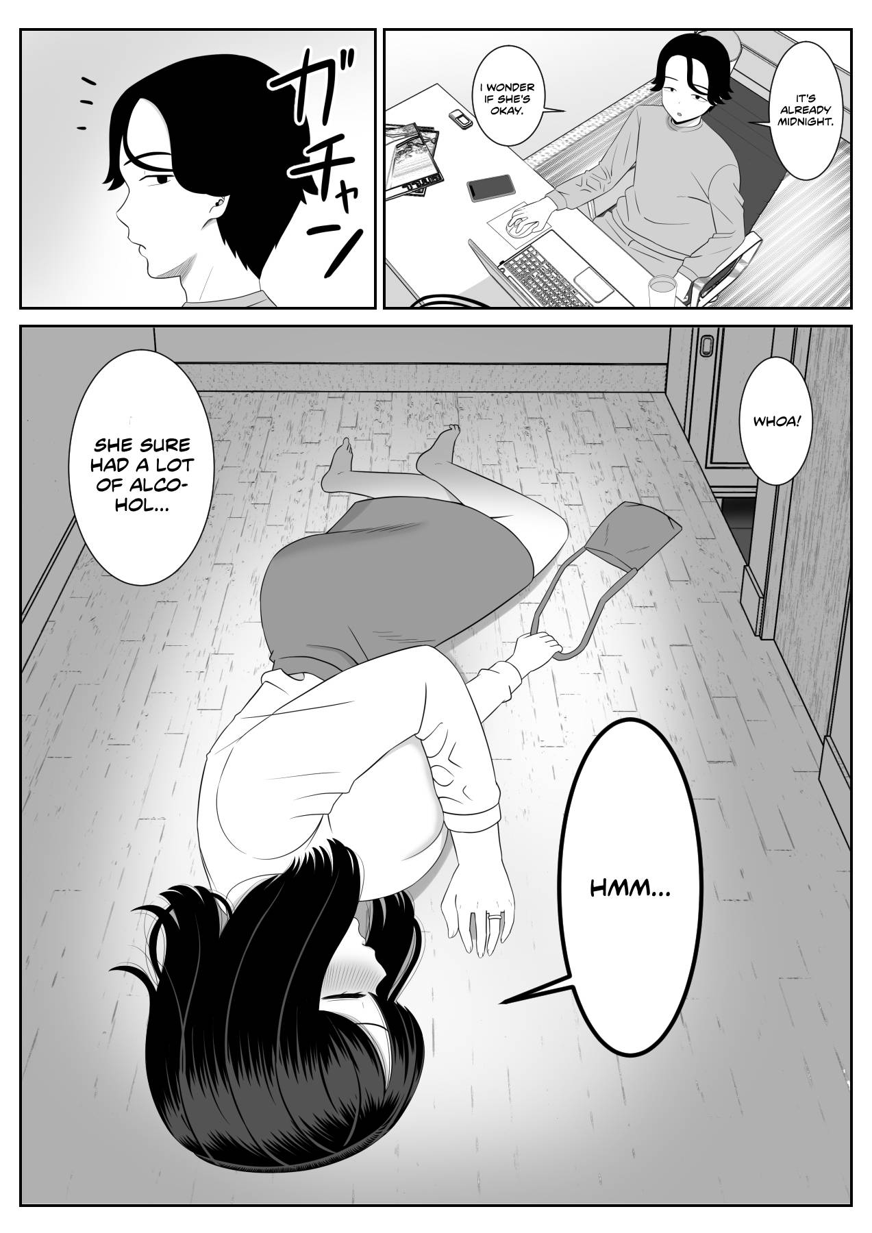 Shishunki Musuko wa Okaa-san ni Yokujou suru | Teenage Son Lusts For Mom - Page 9