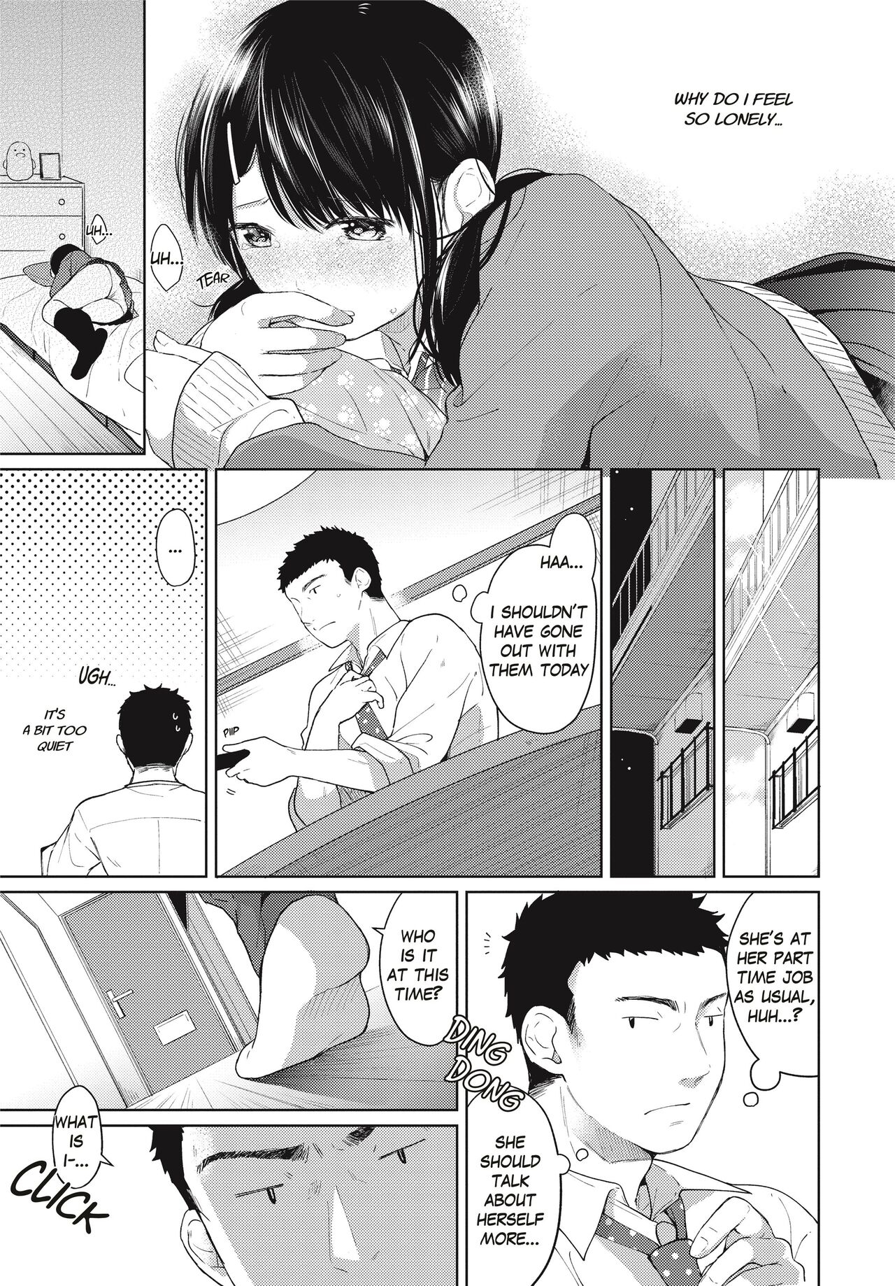 1 Room Apartment + Highschool Girl Suddenly Living Together? Close Contact!? First Sex!!? Ch.1-6 109