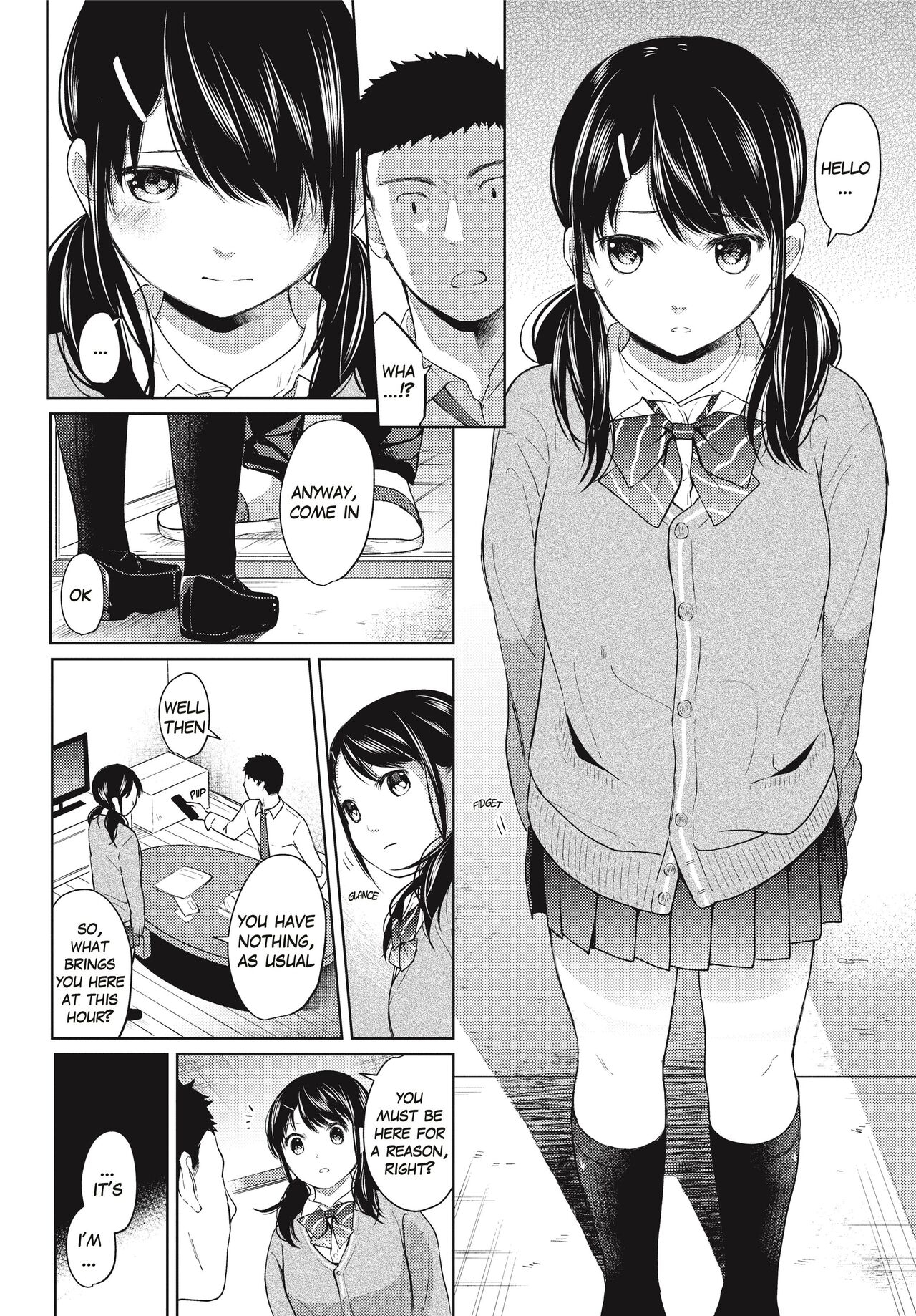 1 Room Apartment + Highschool Girl Suddenly Living Together? Close Contact!? First Sex!!? Ch.1-6 110