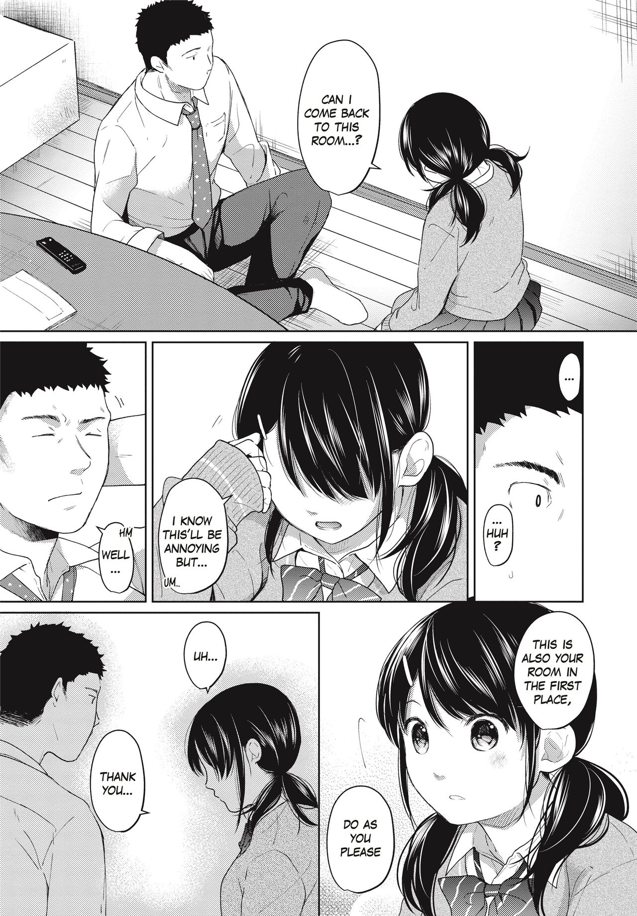 1 Room Apartment + Highschool Girl Suddenly Living Together? Close Contact!? First Sex!!? Ch.1-6 111