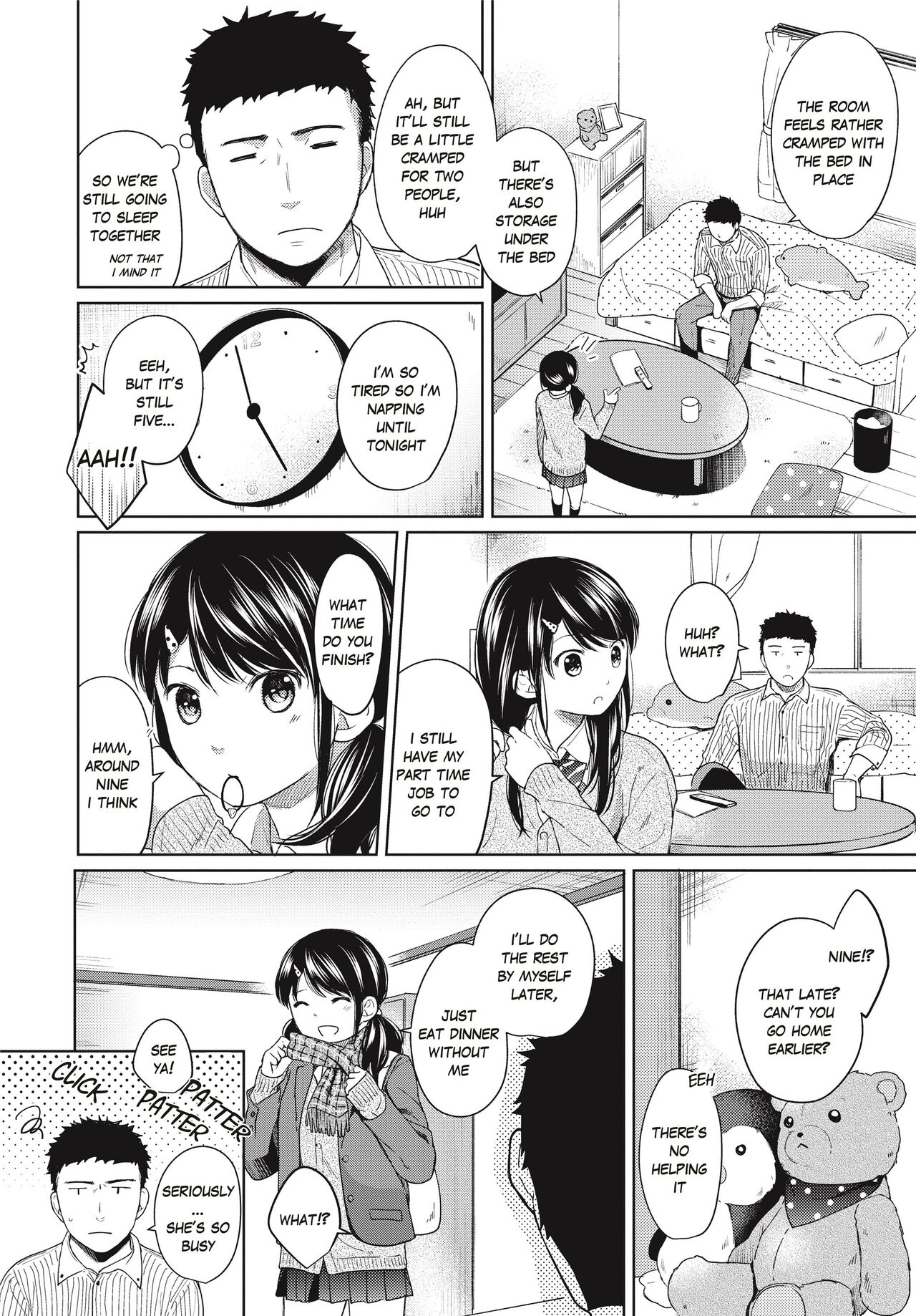 1 Room Apartment + Highschool Girl Suddenly Living Together? Close Contact!? First Sex!!? Ch.1-6 132