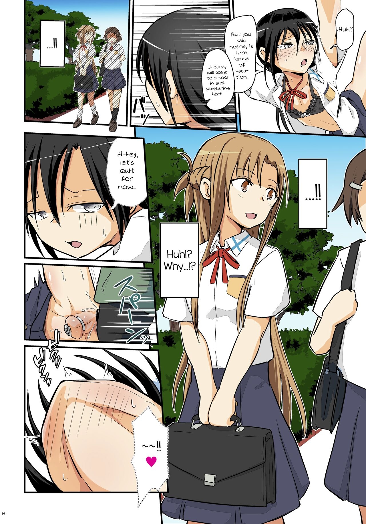 Kiriko Route Another #09 Zenpen -Gakunai Josou Kyousei Wakan Hen~ - Page 35