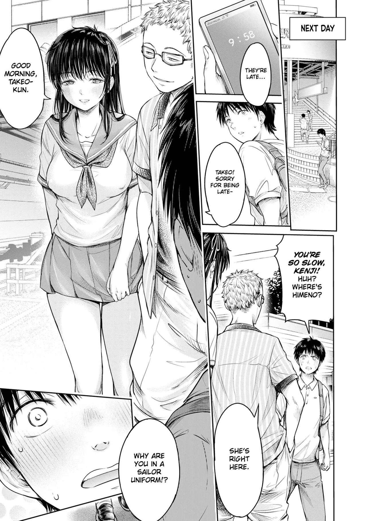 Kanojo ni Kokuhaku Suru Mae ni Tomodachi ni Nakadashi Sareta... 5 | Before I Could Confess, My Buddy Came Inside of Her... 5] - Page 9