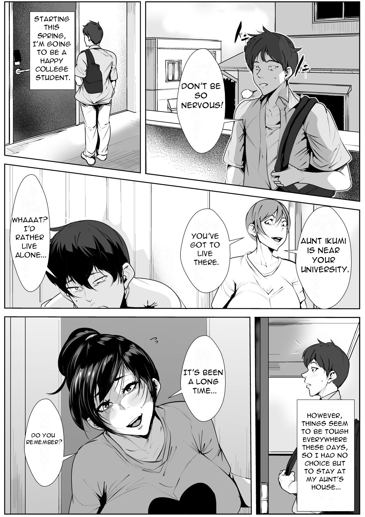 Ecchi na Obasan no Ie ni Itoko ga Geshukushi ni Kitara... | When a Nephew Comes to Stay at His Naughty Aunt's House... - Page 3